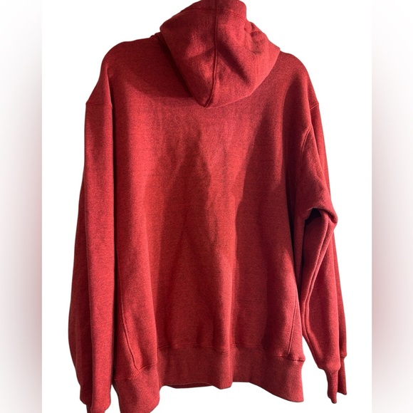 Under Armour Red Hoodie with Black Bull Logo, NWT, Size L - Picture 2 of 6